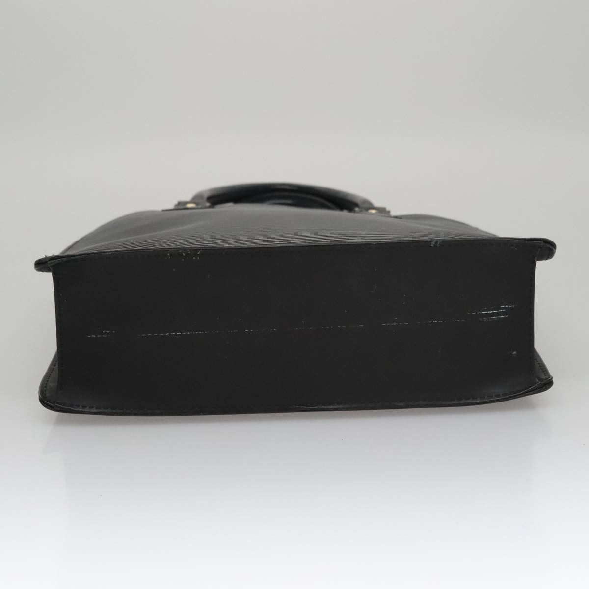 Louis Vuitton Sac Plat Black Leather Handbag (Pre-Owned) Size ONE SIZE - 10 Thumbnail