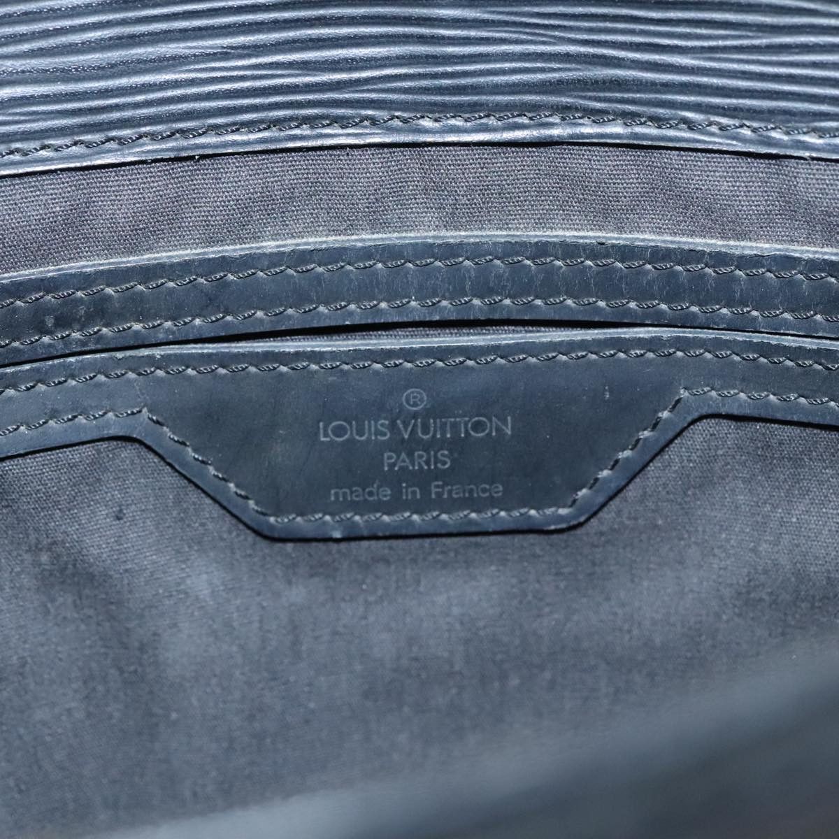 Louis Vuitton Sac Plat Black Leather Handbag (Pre-Owned) Size ONE SIZE - 15 Thumbnail