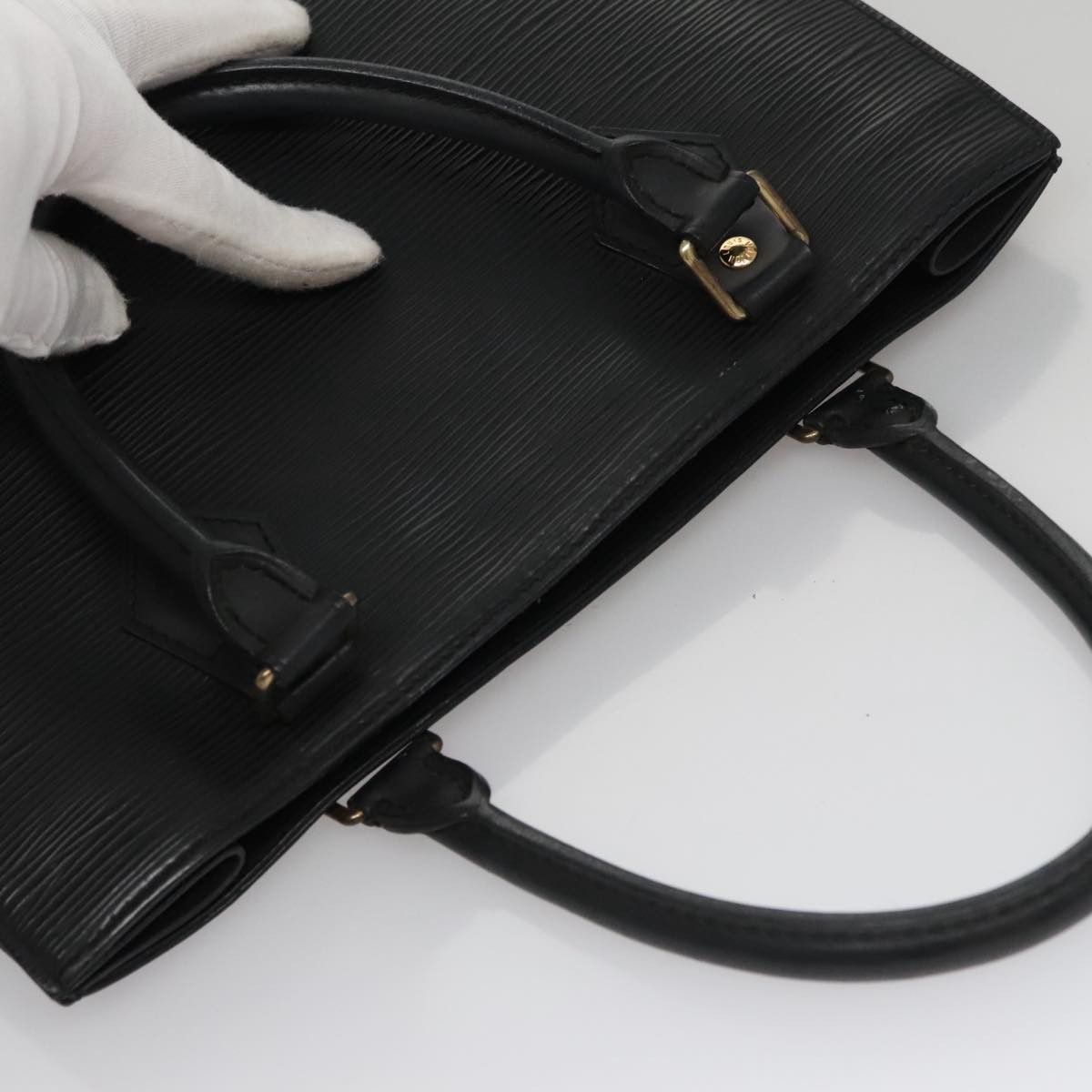 Louis Vuitton Sac Plat Black Leather Handbag (Pre-Owned) Size ONE SIZE - 17 Thumbnail