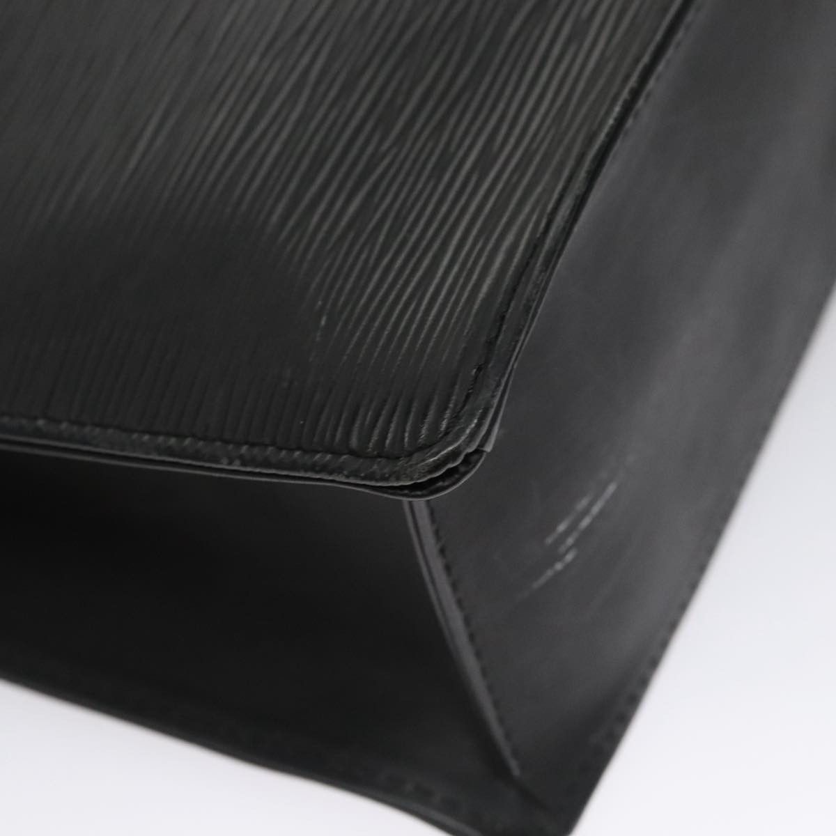 Louis Vuitton Sac Plat Black Leather Handbag (Pre-Owned) Size ONE SIZE - 7 Thumbnail