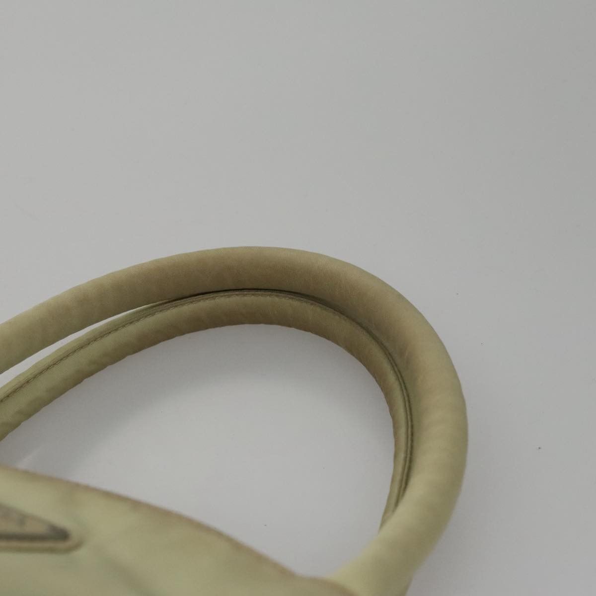 Prada Beige Synthetic Handbag (Pre-Owned) Size ONE SIZE - 11 Thumbnail