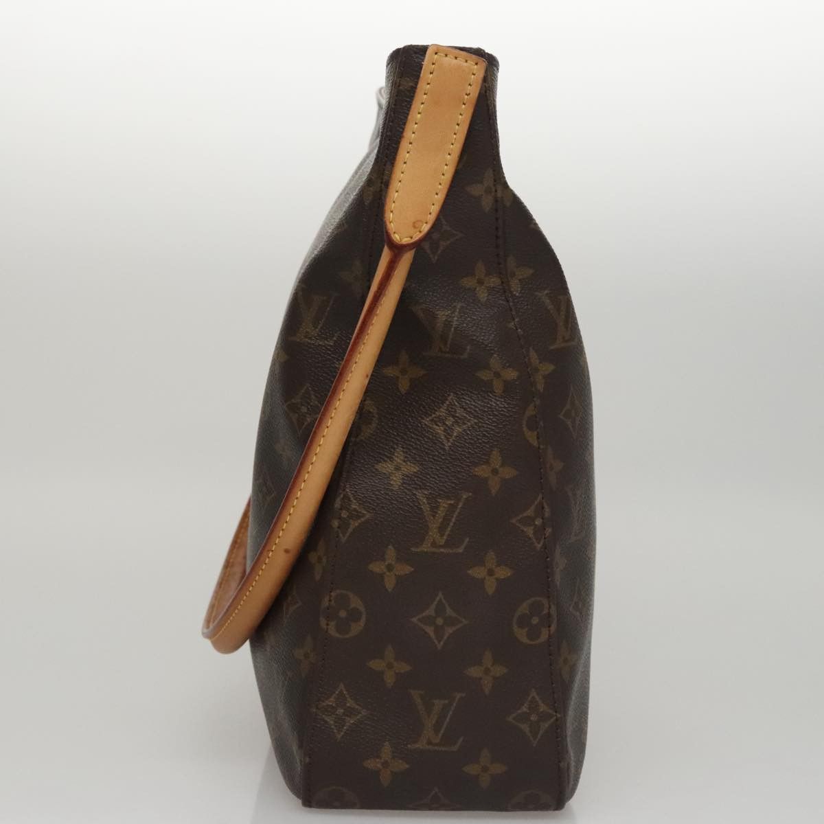Louis Vuitton Looping Gm Brown Canvas Shoulder Bag (Pre-Owned) Size ONE SIZE - 3 Thumbnail