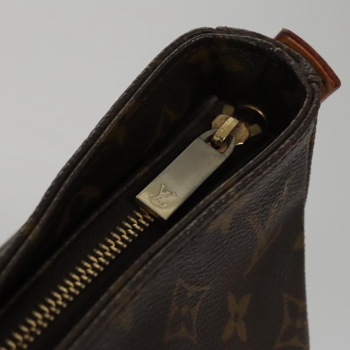 Louis Vuitton Looping Gm Brown Canvas Shoulder Bag (Pre-Owned) Size ONE SIZE - 13 Thumbnail