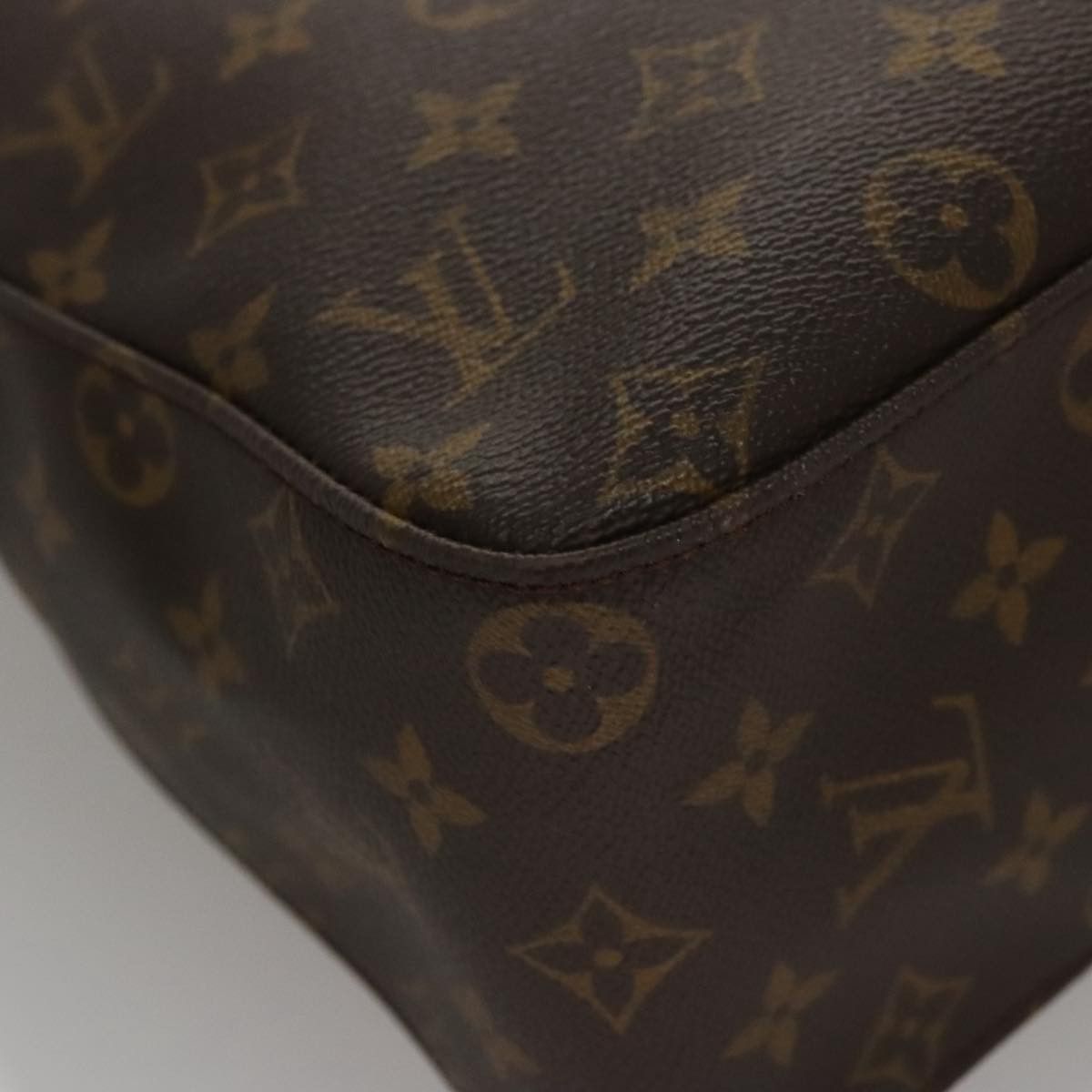 Louis Vuitton Looping Gm Brown Canvas Shoulder Bag (Pre-Owned) Size ONE SIZE - 11 Thumbnail