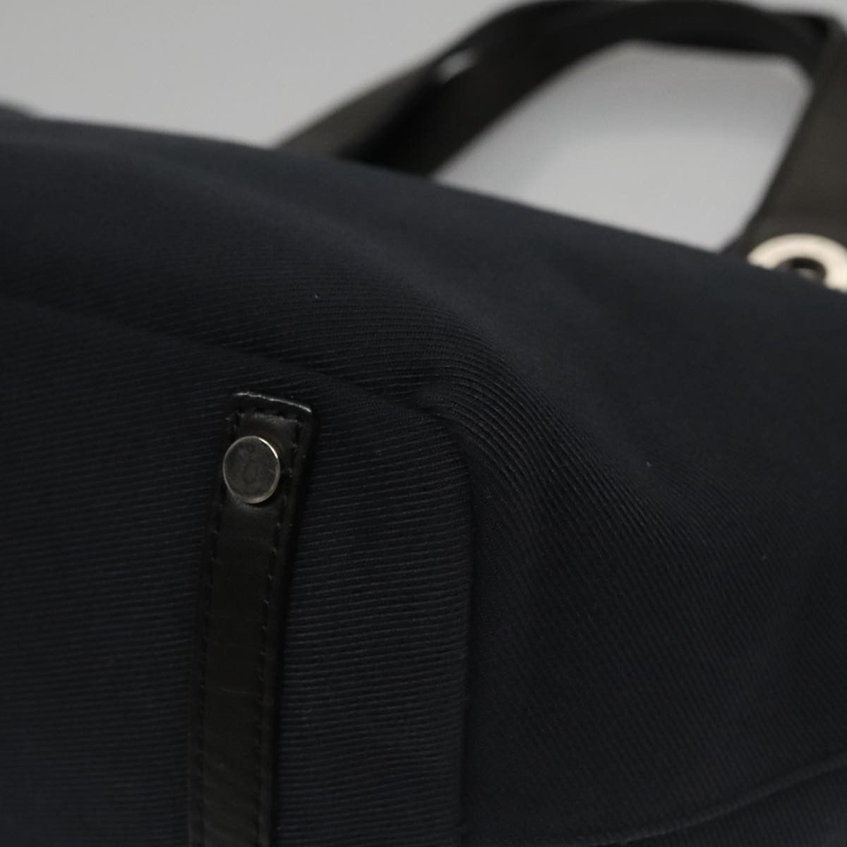 Burberry Blue Label Navy Canvas Handbag (Pre-Owned) Size ONE SIZE - 7 Thumbnail