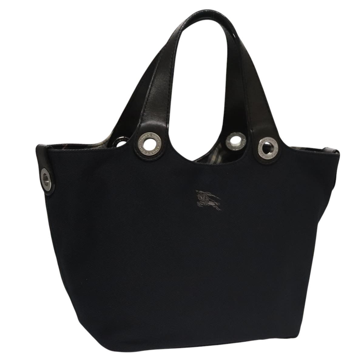 Burberry Blue Label Navy Canvas Handbag (Pre-Owned) Size ONE SIZE - 15 Thumbnail