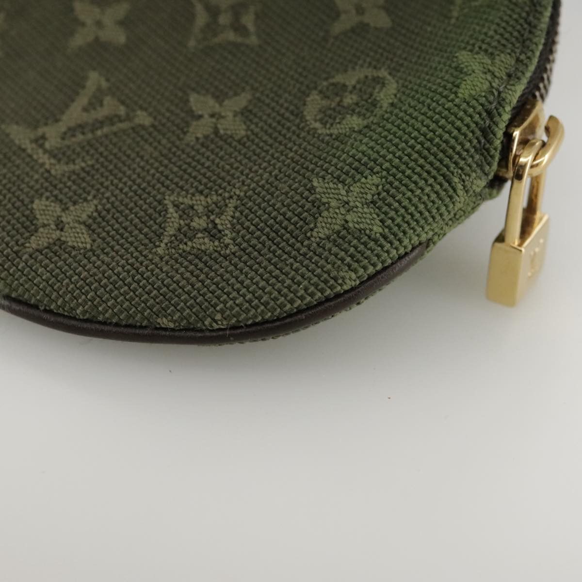 Louis Vuitton Portefeuille Ron Khaki Canvas Wallet (Pre-Owned) Size ONE SIZE - 6 Thumbnail