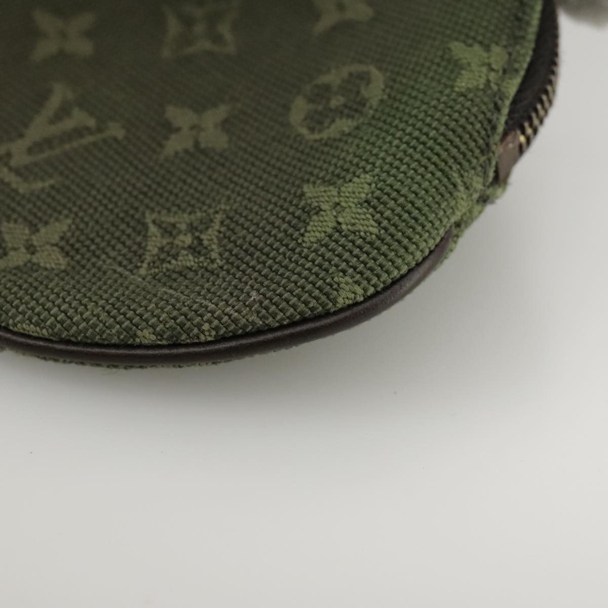 Louis Vuitton Portefeuille Ron Khaki Canvas Wallet (Pre-Owned) Size ONE SIZE - 8 Thumbnail