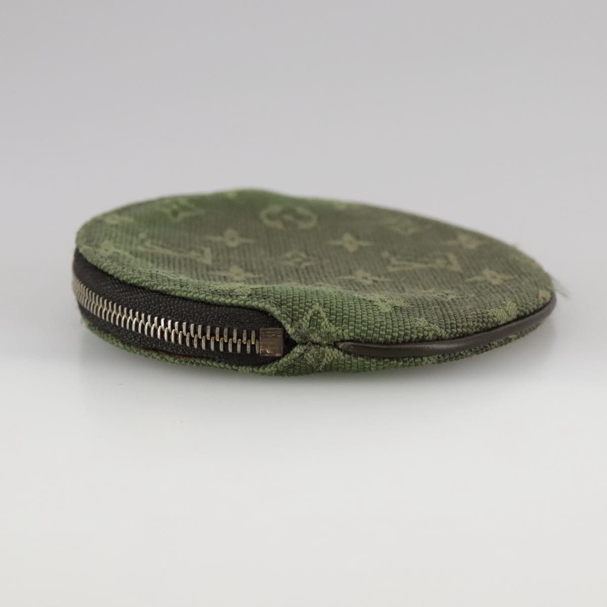 Louis Vuitton Portefeuille Ron Khaki Canvas Wallet (Pre-Owned) Size ONE SIZE - 3 Thumbnail