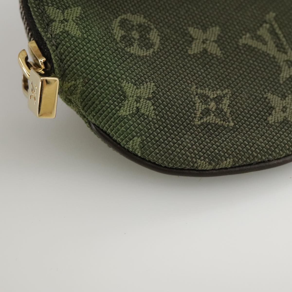 Louis Vuitton Portefeuille Ron Khaki Canvas Wallet (Pre-Owned) Size ONE SIZE - 7 Thumbnail