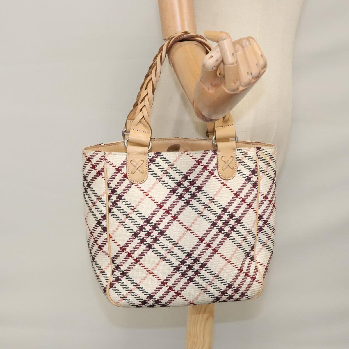 Burberry Blue Label Multicolour Canvas Handbag (Pre-Owned) Size ONE SIZE - 14 Thumbnail