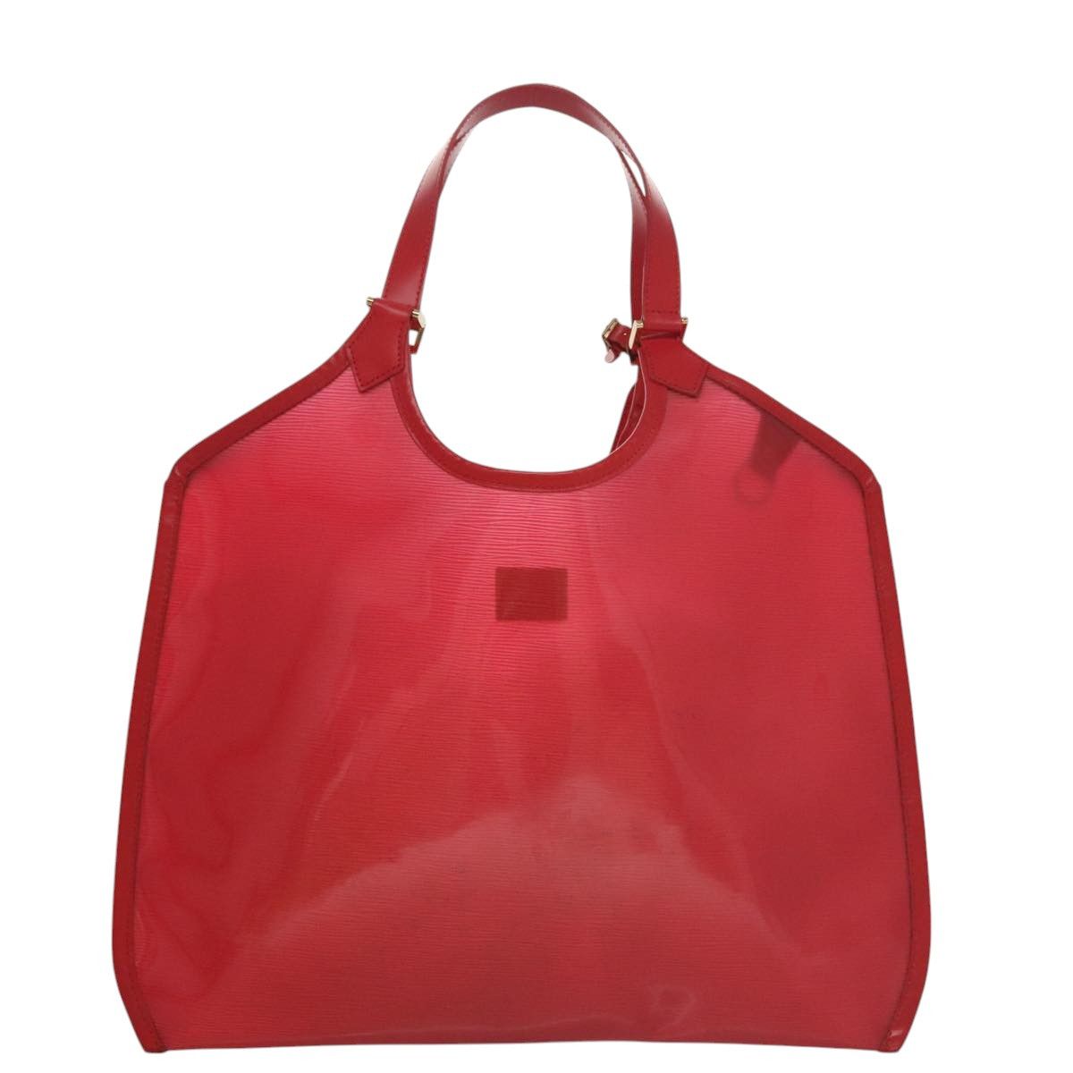 Louis Vuitton Plage Baia Red Vinyl Handbag (Pre-Owned) Size ONE SIZE - 3 Thumbnail
