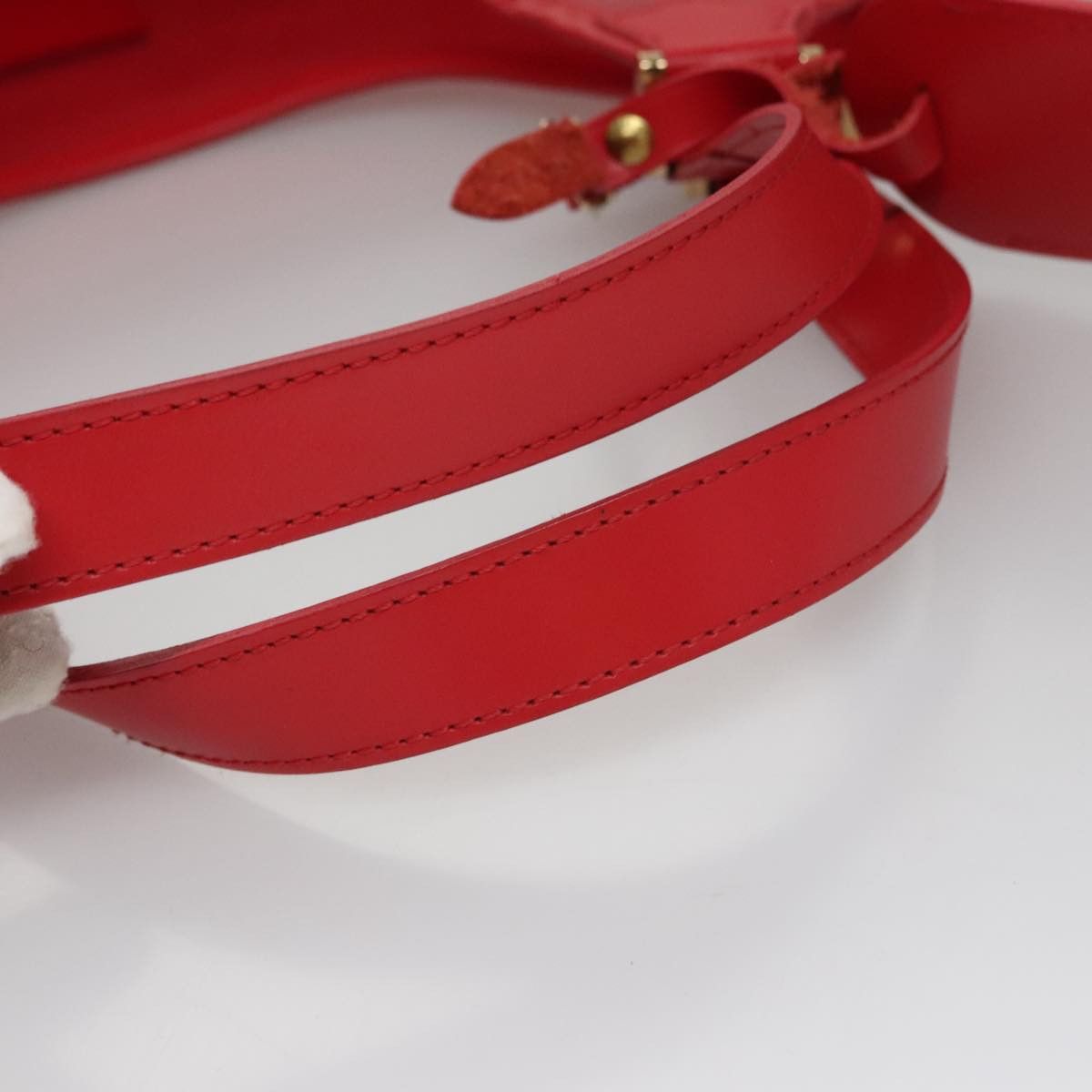 Louis Vuitton Plage Baia Red Vinyl Handbag (Pre-Owned) Size ONE SIZE - 7 Thumbnail