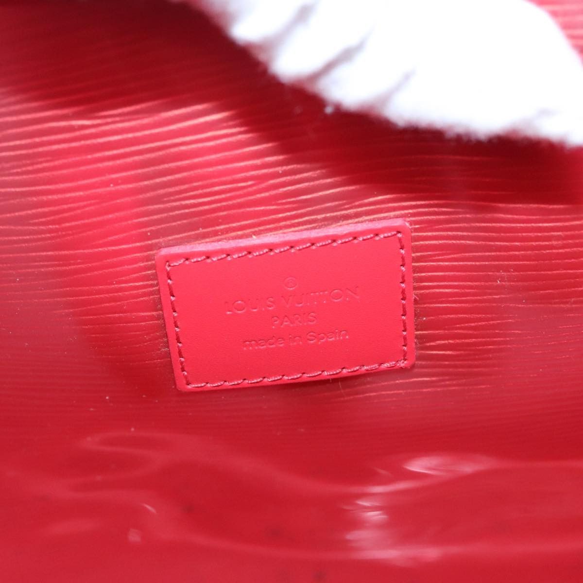Louis Vuitton Plage Baia Red Vinyl Handbag (Pre-Owned) Size ONE SIZE - 15 Thumbnail