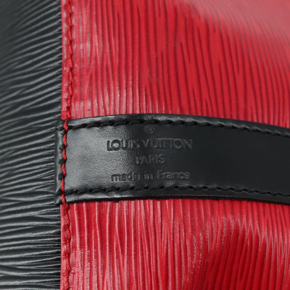 Louis Vuitton Noe Red Leather Shoulder Bag (Pre-Owned) Size ONE SIZE - 13 Thumbnail