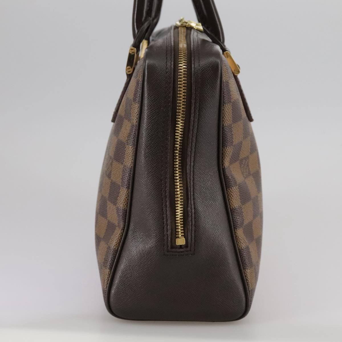 Louis Vuitton Triana Brown Canvas Handbag (Pre-Owned) Size ONE SIZE - 4 Thumbnail