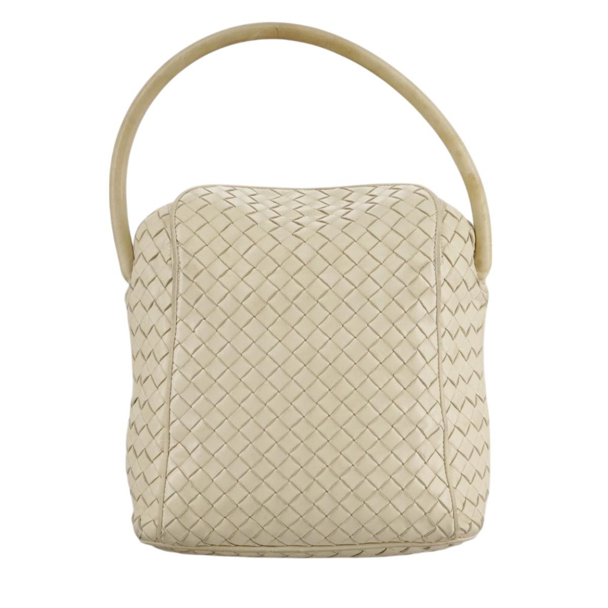 Bottega Veneta Beige Leather Handbag (Pre-Owned) Size ONE SIZE - 2 Thumbnail
