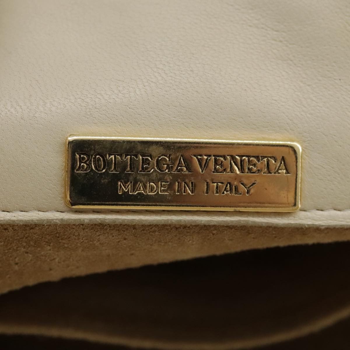 Bottega Veneta Beige Leather Handbag (Pre-Owned) Size ONE SIZE - 13 Thumbnail