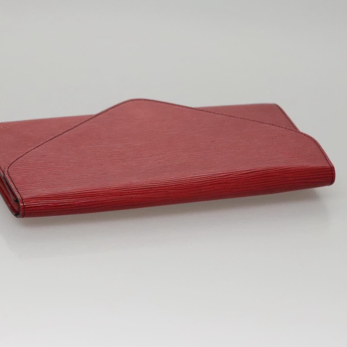 Louis Vuitton Art Déco Red Leather Clutch Bag (Pre-Owned) Size ONE SIZE - 5 Thumbnail