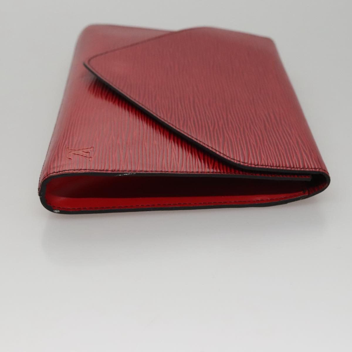 Louis Vuitton Art Déco Red Leather Clutch Bag (Pre-Owned) Size ONE SIZE - 3 Thumbnail