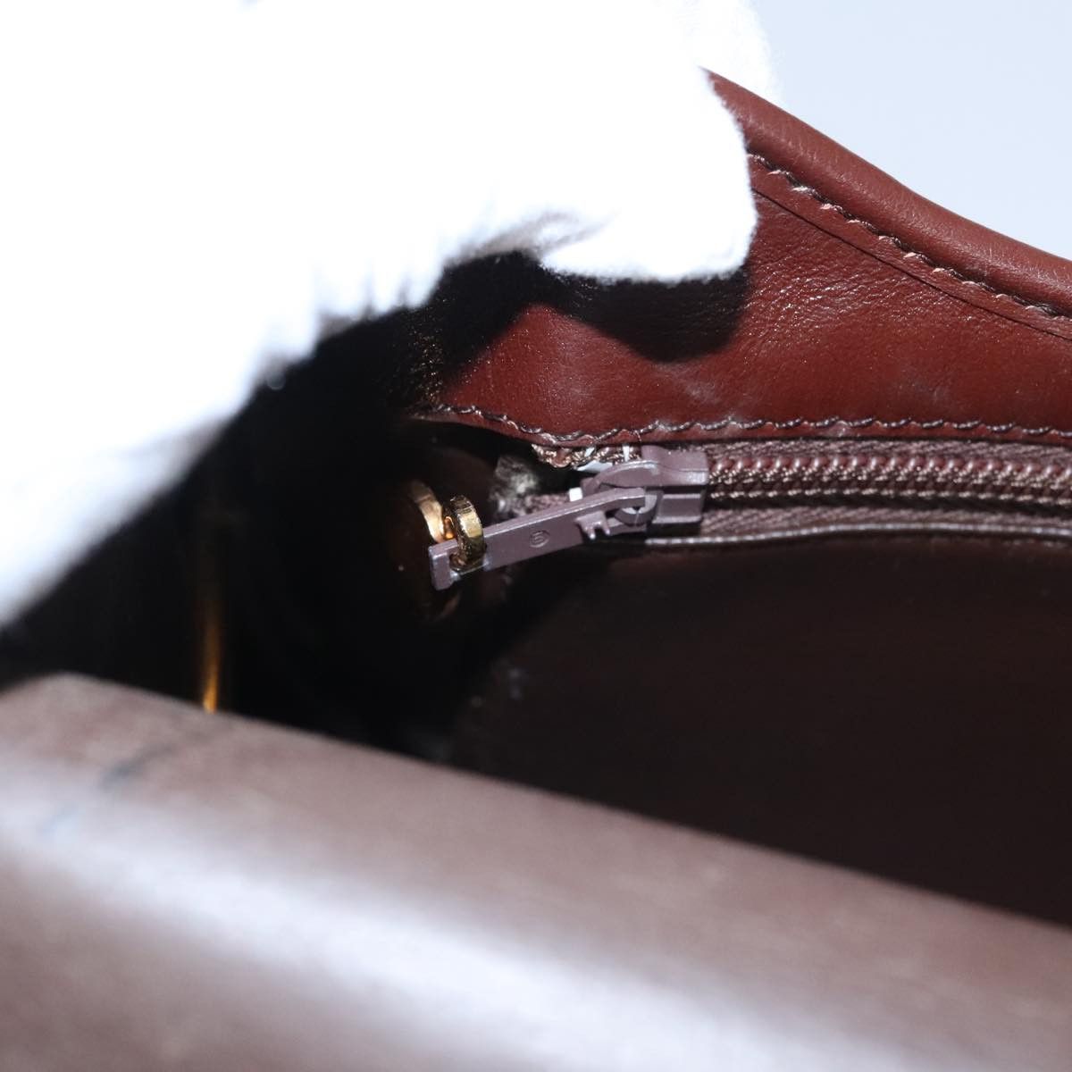 Dior Burgundy Leather Shoulder Bag (Pre-Owned) Size ONE SIZE - 13 Thumbnail