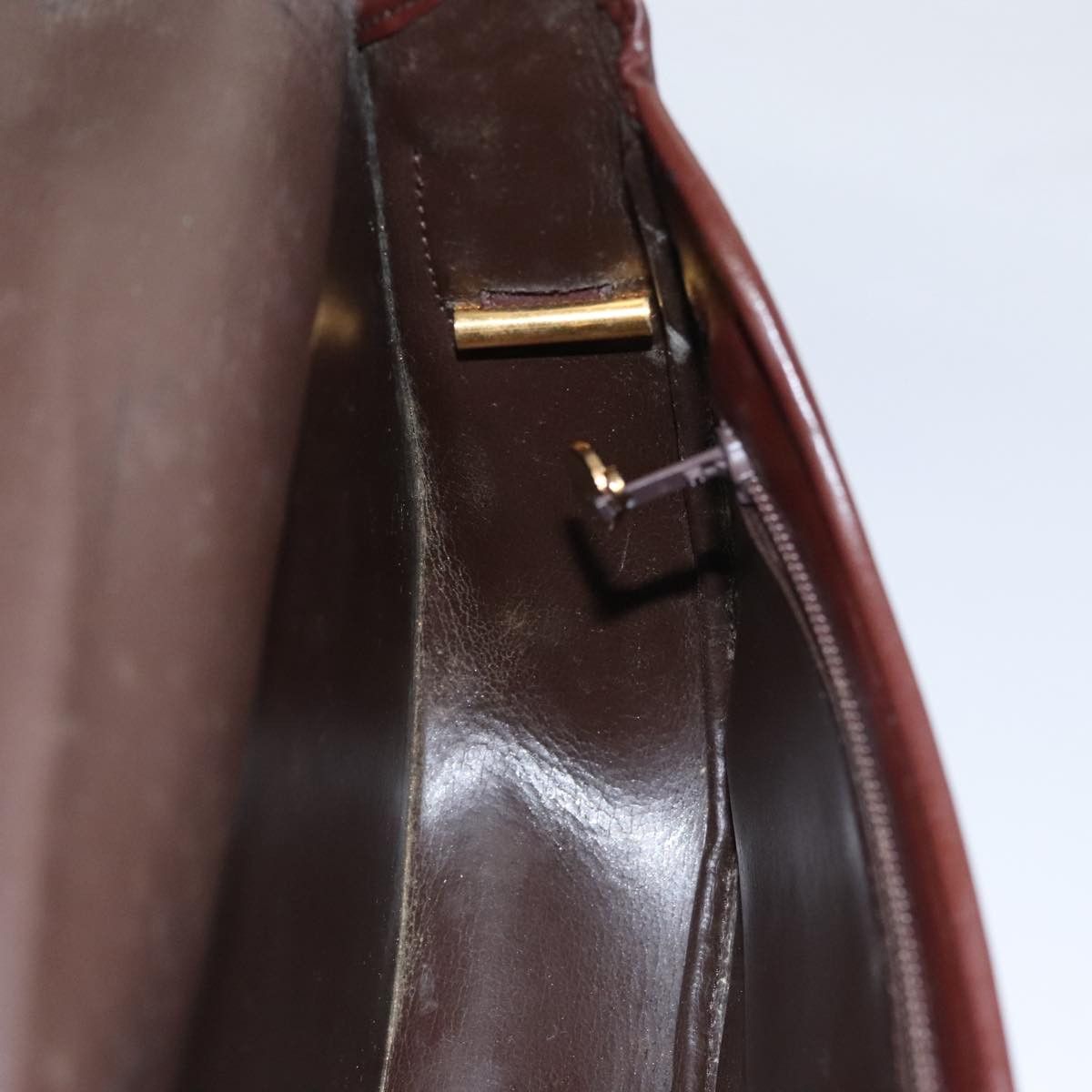 Dior Burgundy Leather Shoulder Bag (Pre-Owned) Size ONE SIZE - 10 Thumbnail