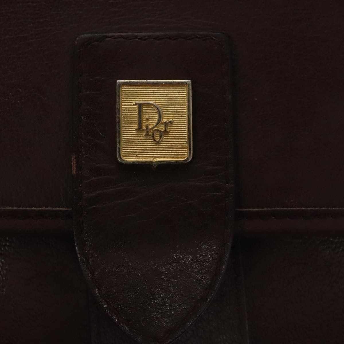 Dior Burgundy Leather Shoulder Bag (Pre-Owned) Size ONE SIZE - 12 Thumbnail