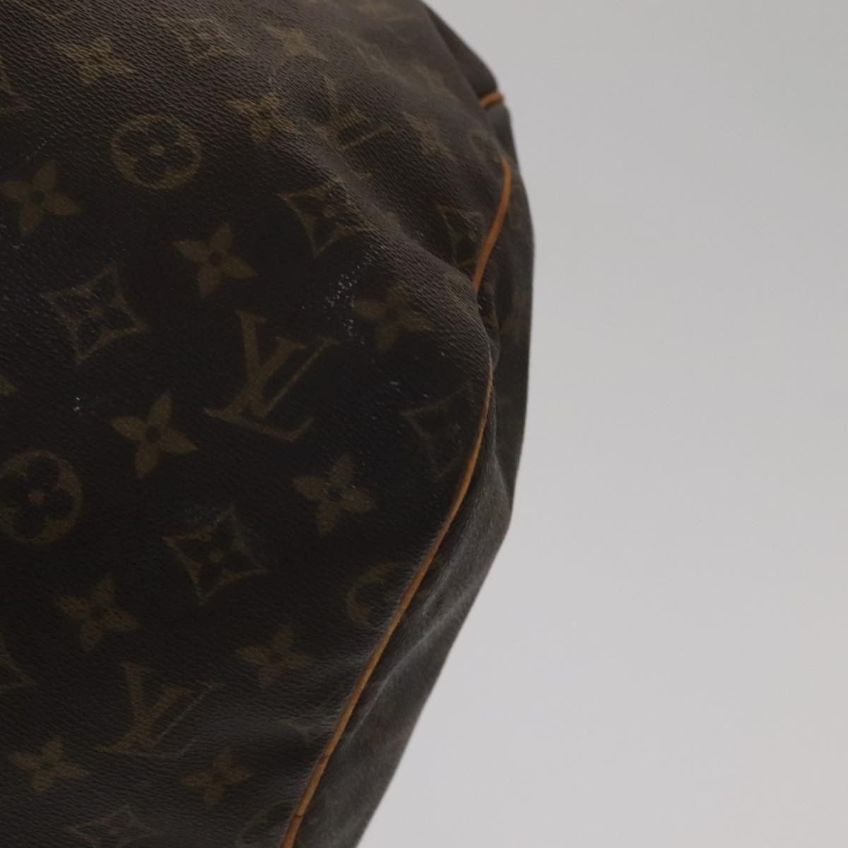 Louis Vuitton Keepall 55 Brown Canvas Travel Bag (Pre-Owned) Size ONE SIZE - 9 Thumbnail