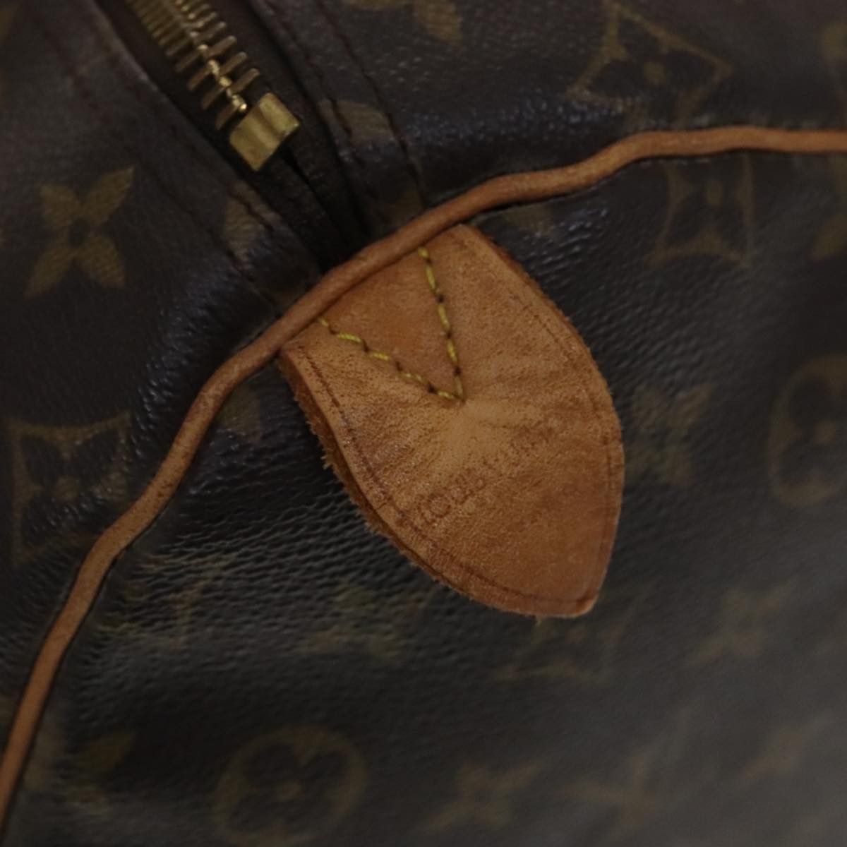 Louis Vuitton Keepall 55 Brown Canvas Travel Bag (Pre-Owned) Size ONE SIZE - 14 Thumbnail