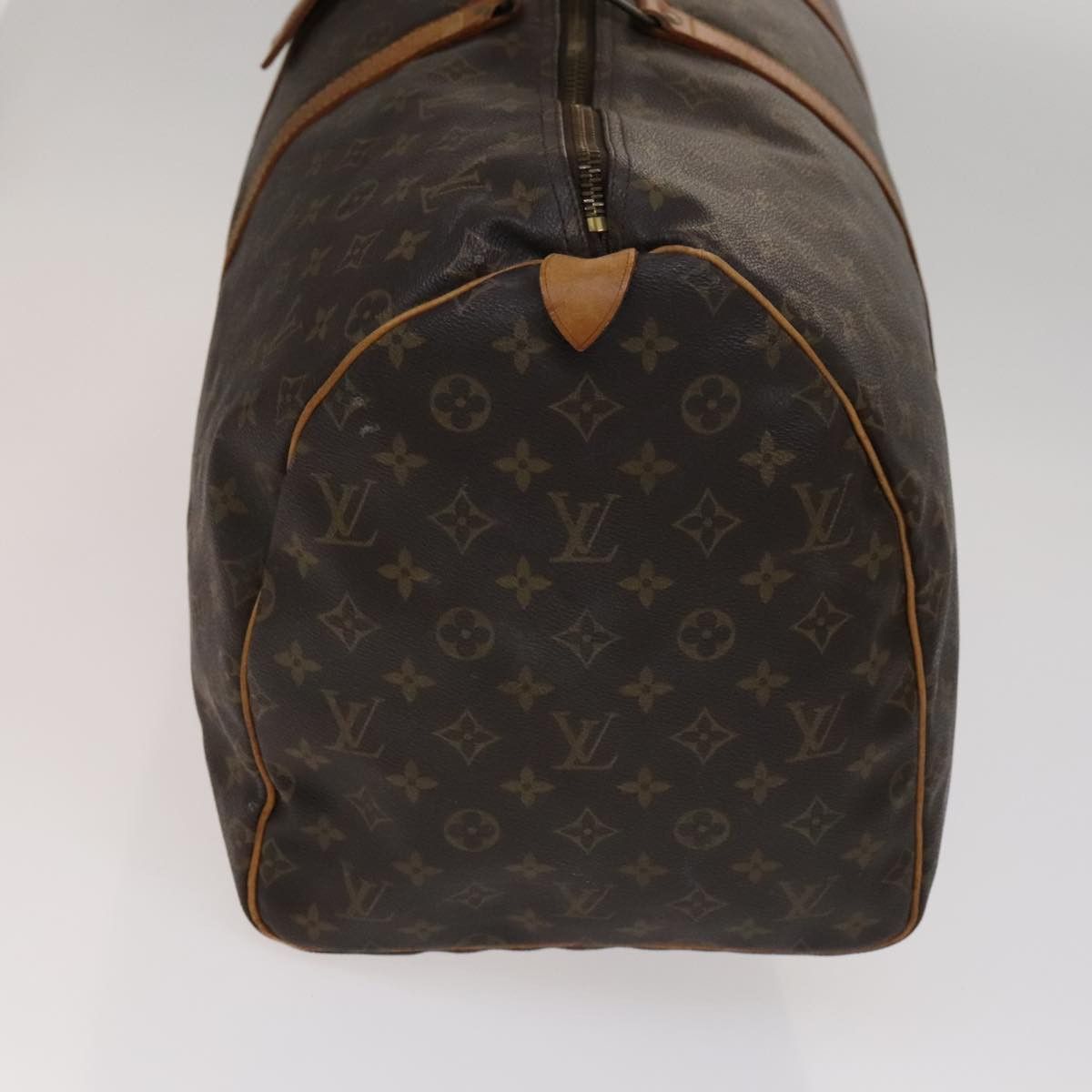 Louis Vuitton Keepall 55 Brown Canvas Travel Bag (Pre-Owned) Size ONE SIZE - 3 Thumbnail