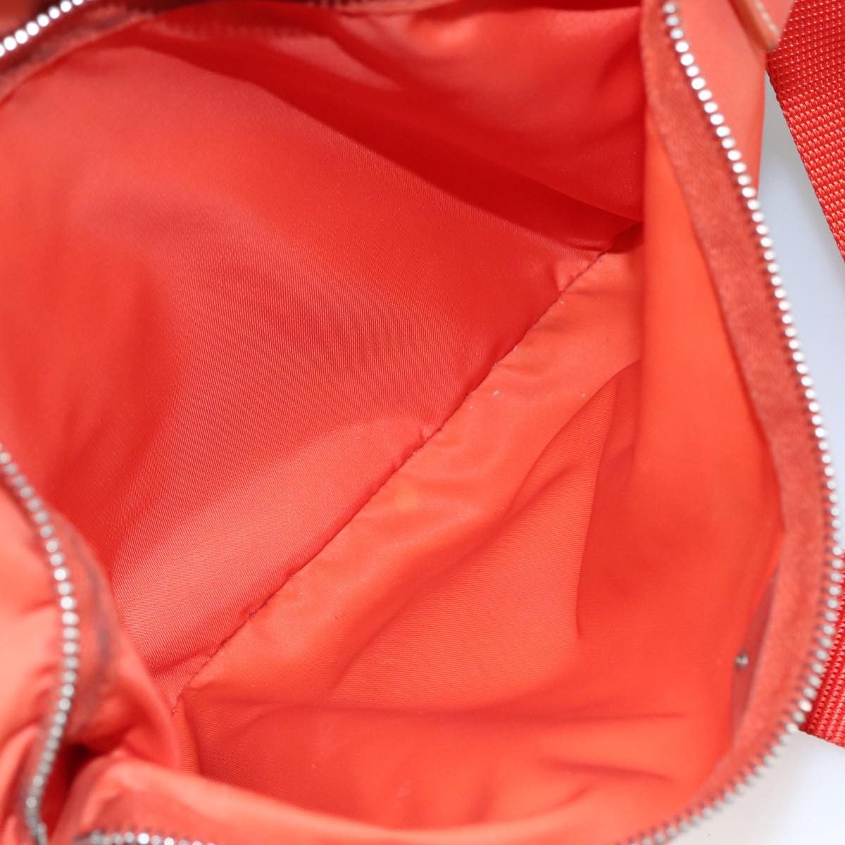 Prada Tessuto Orange Synthetic Shoulder Bag (Pre-Owned) Size ONE SIZE - 16 Thumbnail