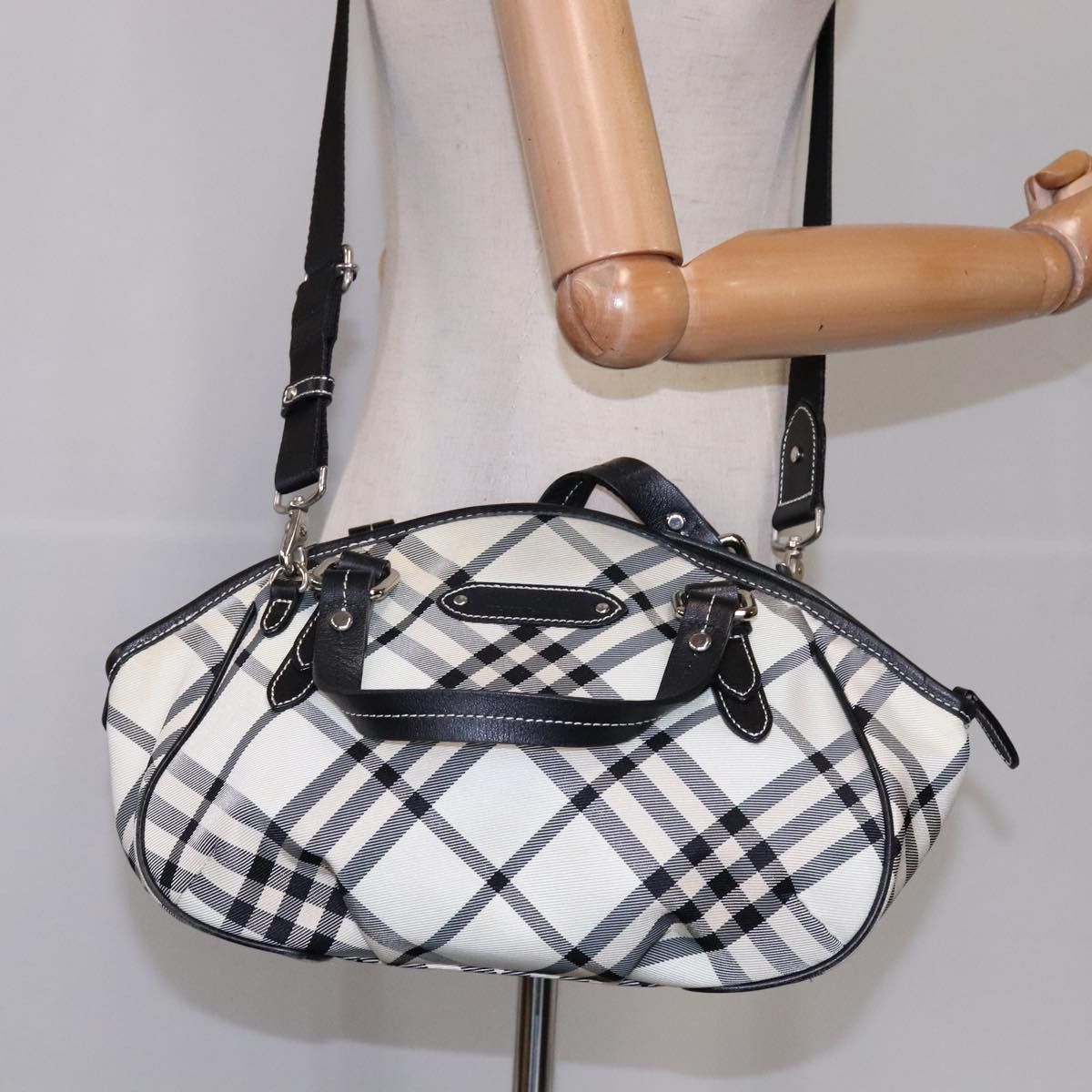 Burberry Blue Label White Synthetic Handbag (Pre-Owned) Size ONE SIZE - 14 Thumbnail