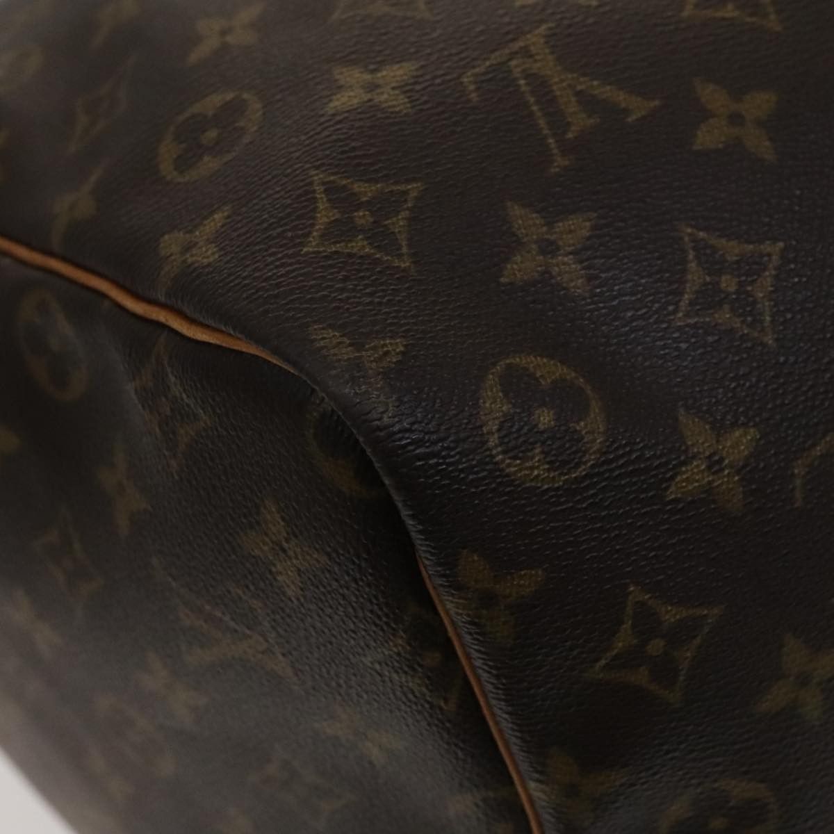 Louis Vuitton Keepall 60 Brown Canvas Travel Bag (Pre-Owned) Size ONE SIZE - 7 Thumbnail