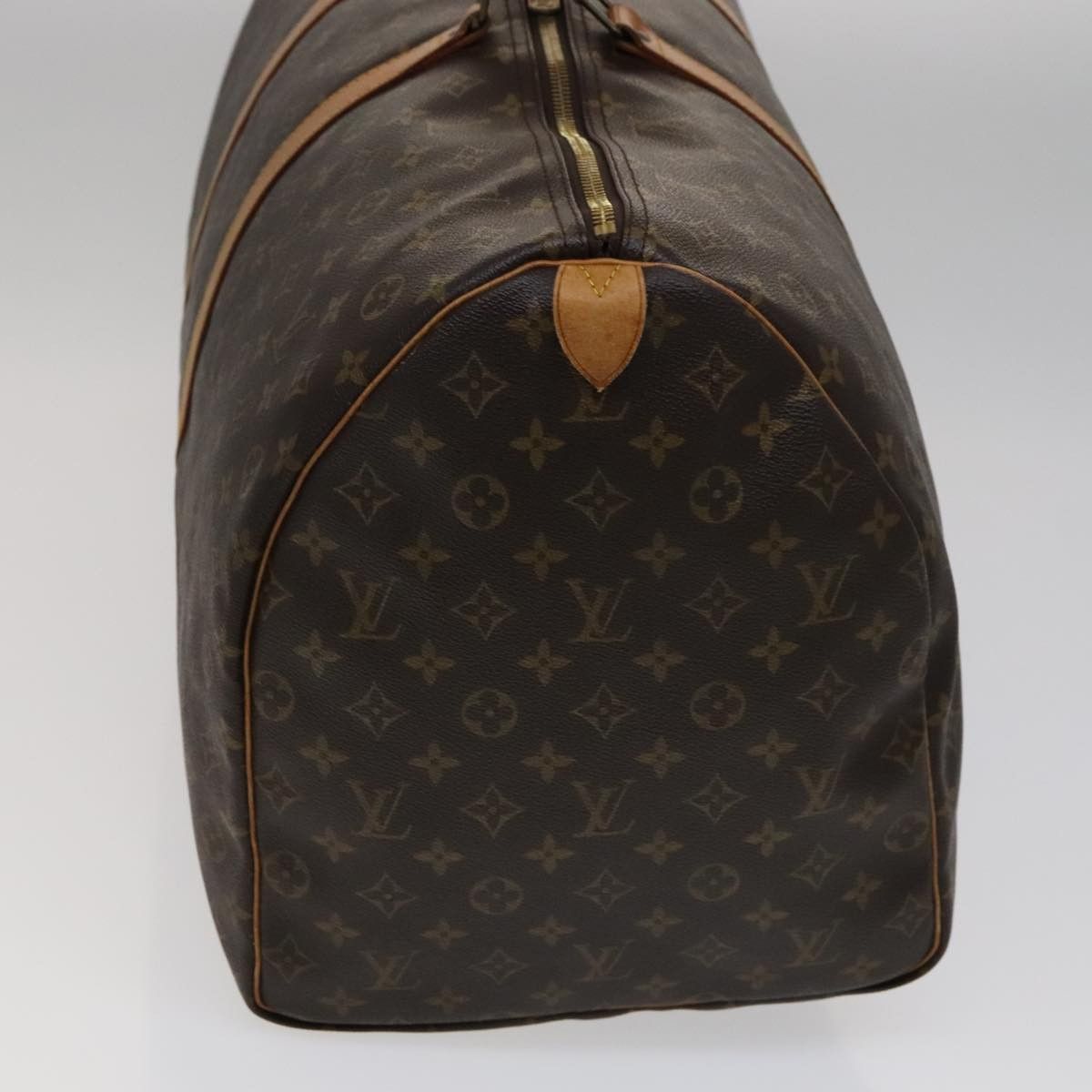 Louis Vuitton Keepall 60 Brown Canvas Travel Bag (Pre-Owned) Size ONE SIZE - 3 Thumbnail