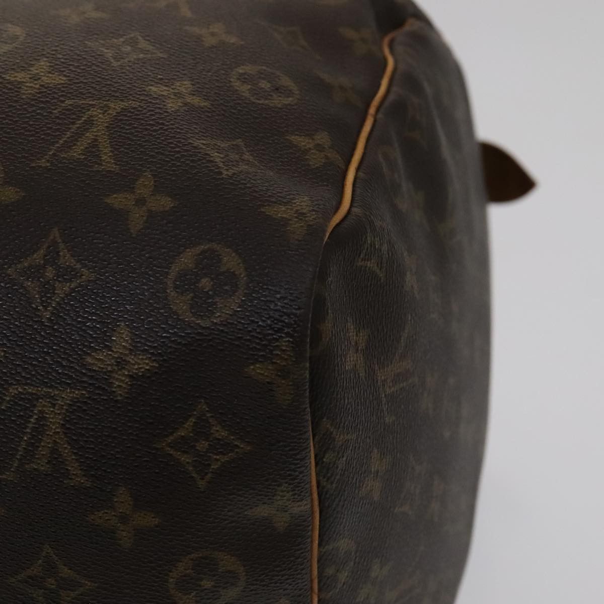 Louis Vuitton Keepall 60 Brown Canvas Travel Bag (Pre-Owned) Size ONE SIZE - 9 Thumbnail