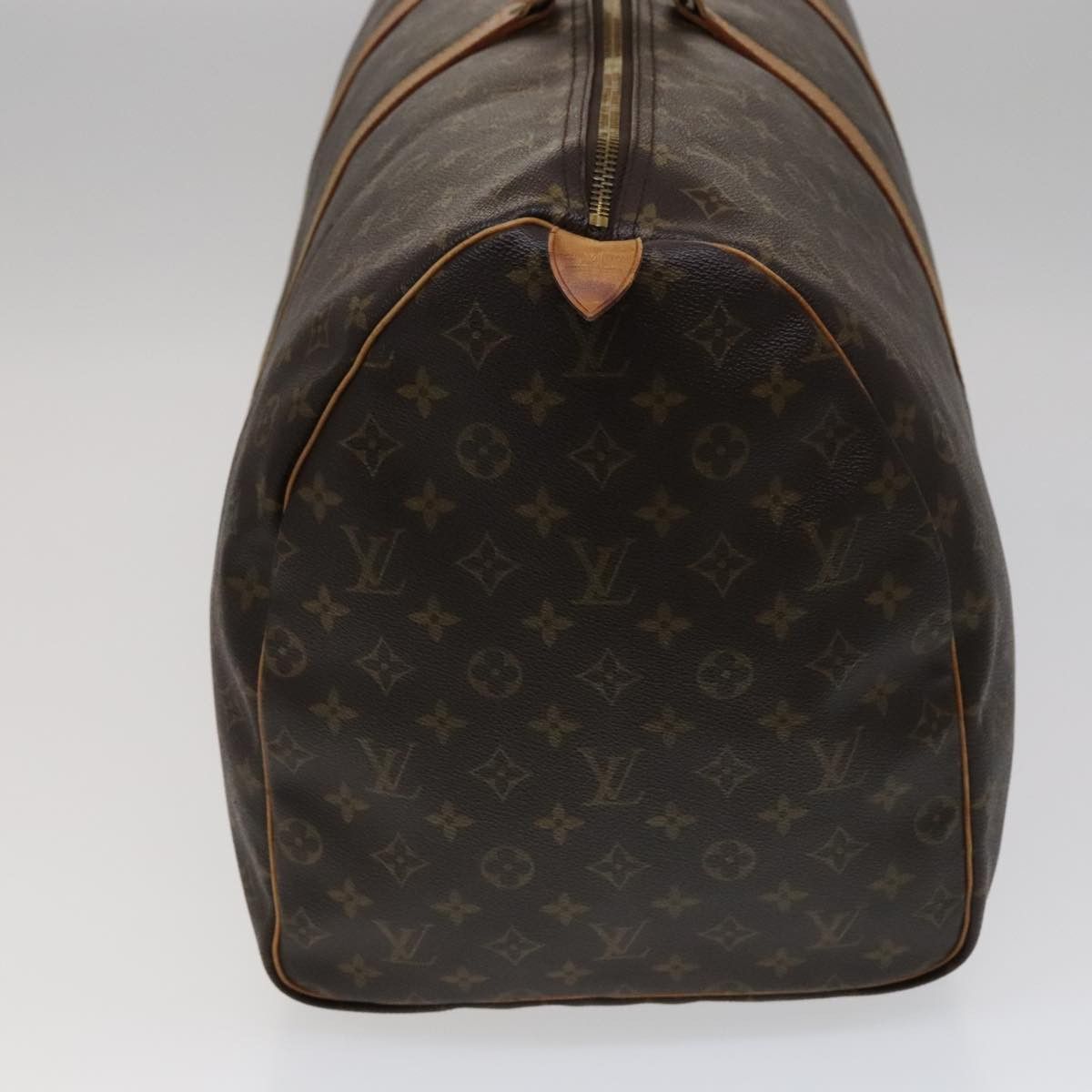 Louis Vuitton Keepall 60 Brown Canvas Travel Bag (Pre-Owned) Size ONE SIZE - 4 Thumbnail