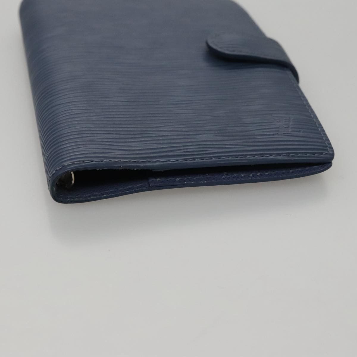 Louis Vuitton Agenda Pm Blue Leather Wallet (Pre-Owned) Size ONE SIZE - 4 Thumbnail