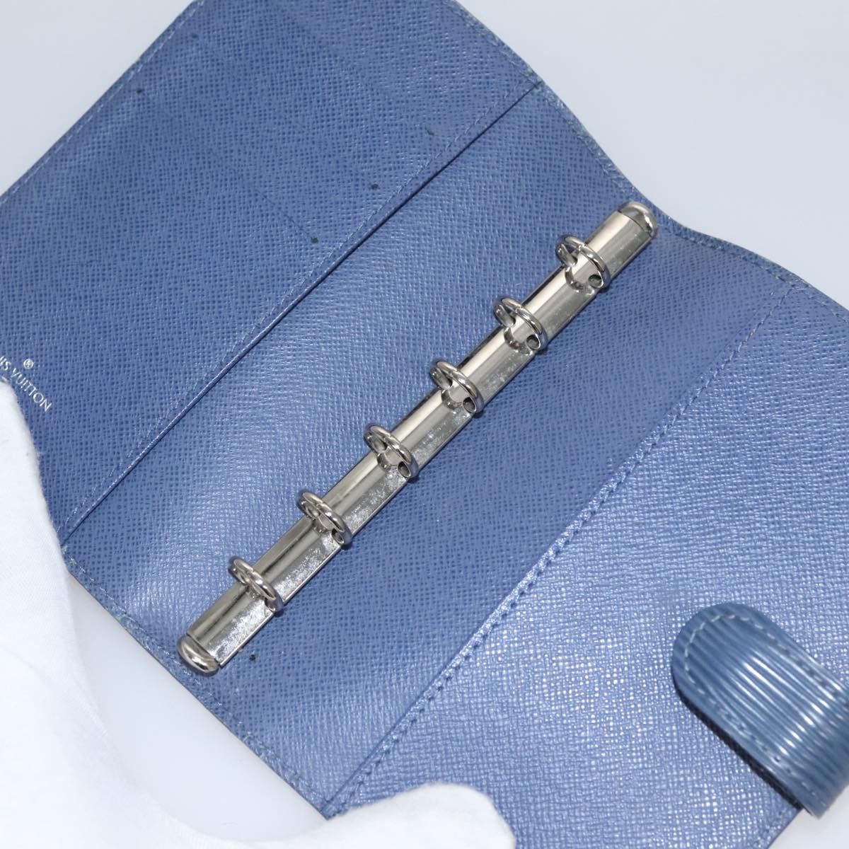 Louis Vuitton Agenda Pm Blue Leather Wallet (Pre-Owned) Size ONE SIZE - 20 Thumbnail