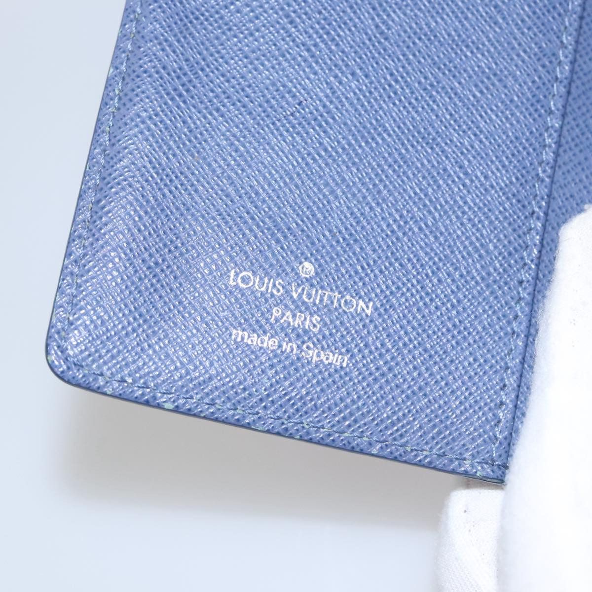Louis Vuitton Agenda Pm Blue Leather Wallet (Pre-Owned) Size ONE SIZE - 13 Thumbnail