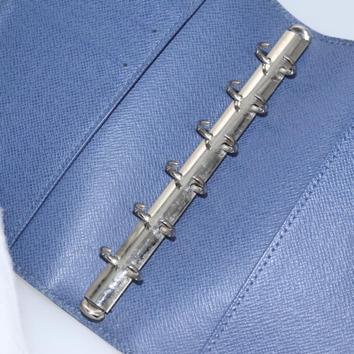 Louis Vuitton Agenda Pm Blue Leather Wallet (Pre-Owned) Size ONE SIZE - 10 Thumbnail