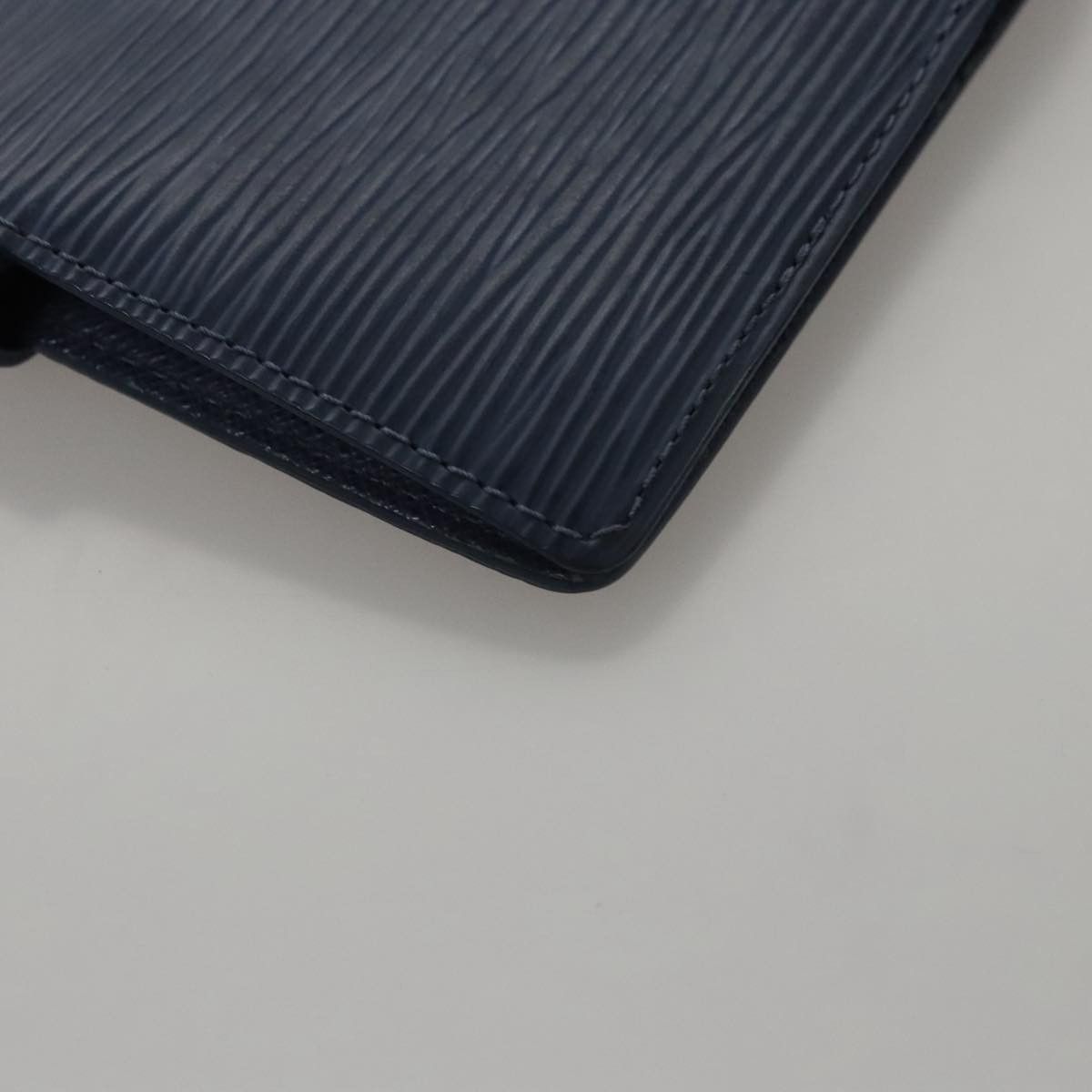 Louis Vuitton Agenda Pm Blue Leather Wallet (Pre-Owned) Size ONE SIZE - 8 Thumbnail