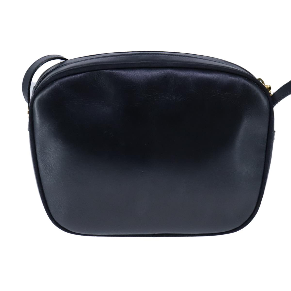 Salvatore Ferragamo Vara Navy Leather Shoulder Bag (Pre-Owned) Size ONE SIZE - 2 Thumbnail