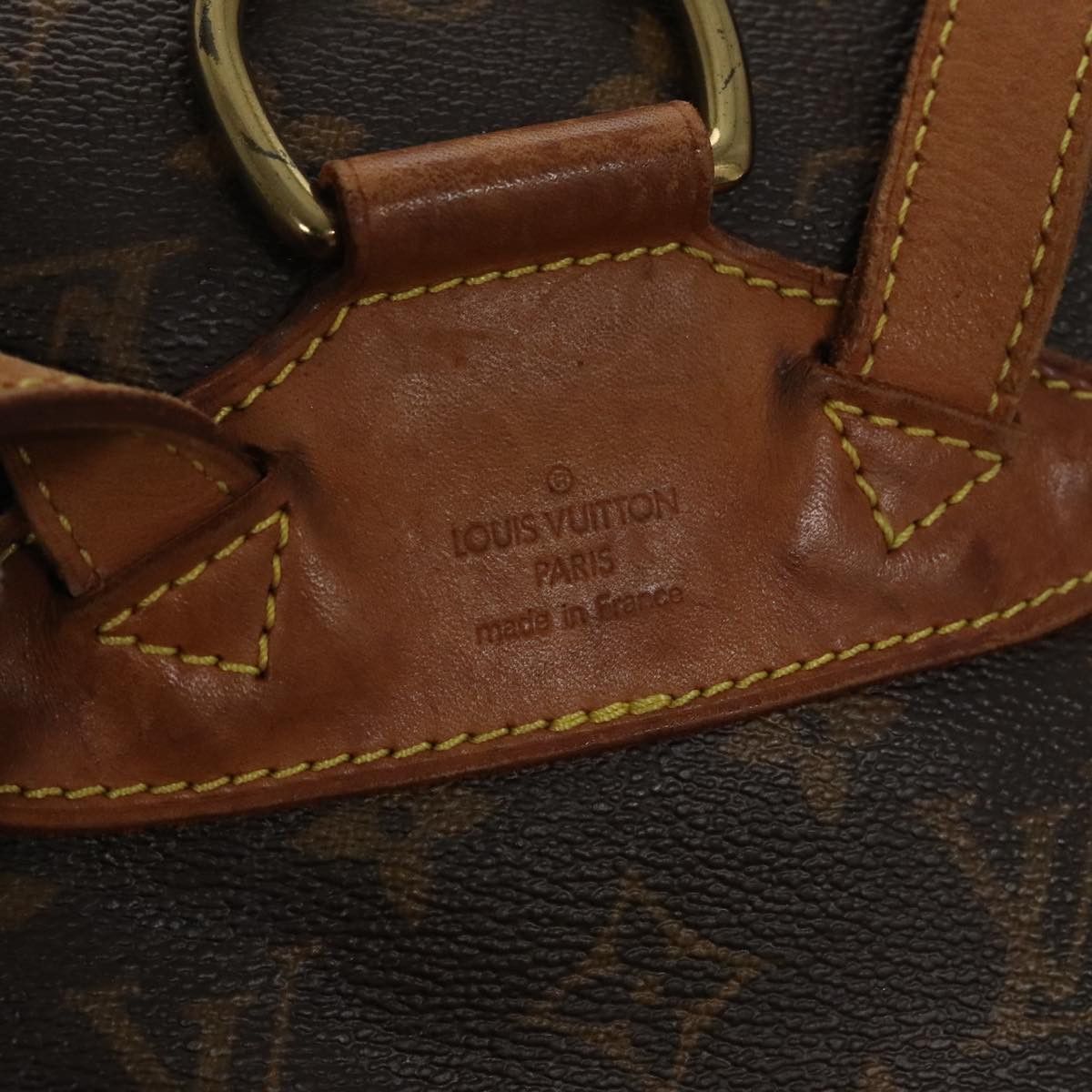 Louis Vuitton Montsouris Mm Brown Canvas Backpack Bag (Pre-Owned) Size ONE SIZE - 17 Thumbnail