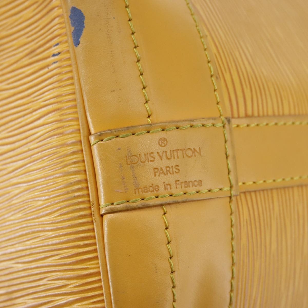 Louis Vuitton Noe Yellow Leather Shoulder Bag (Pre-Owned) Size ONE SIZE - 13 Thumbnail