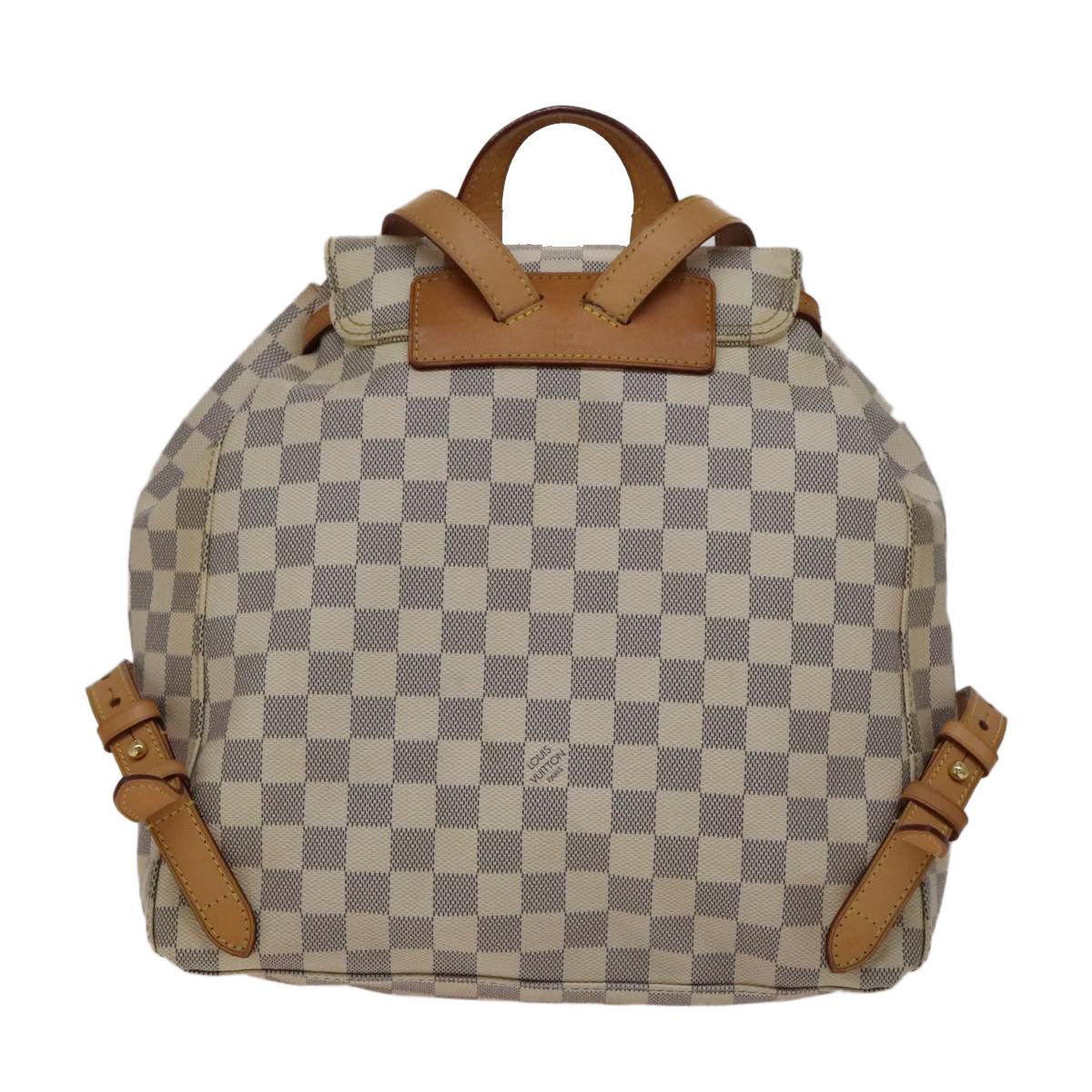 Louis Vuitton Sperone Backpack Beige Canvas Backpack Bag (Pre-Owned) Size ONE SIZE - 2 Thumbnail