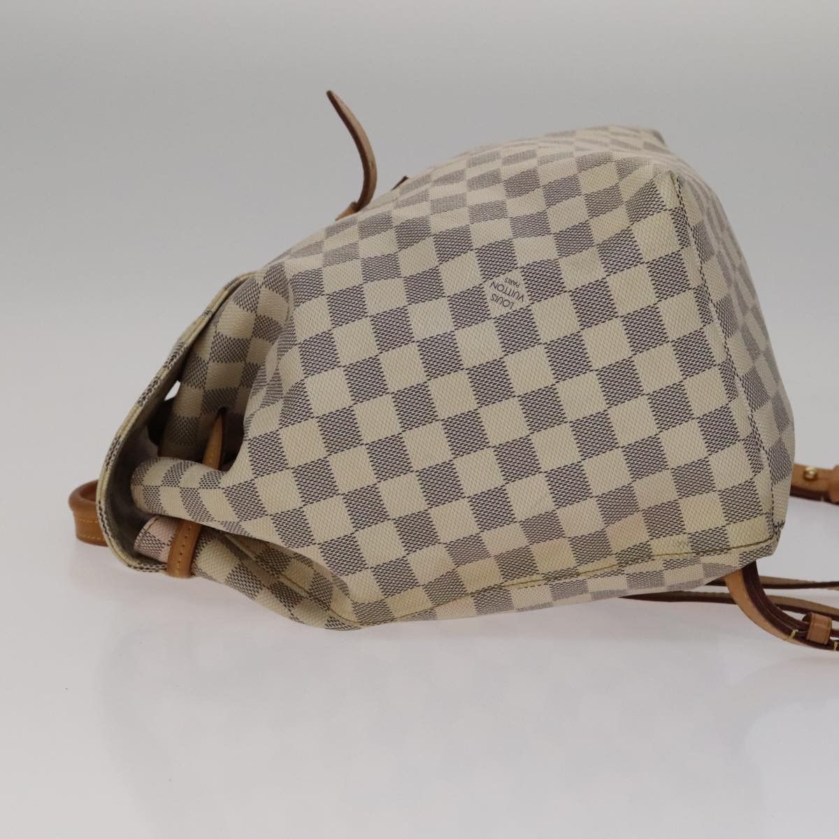 Louis Vuitton Sperone Backpack Beige Canvas Backpack Bag (Pre-Owned) Size ONE SIZE - 4 Thumbnail