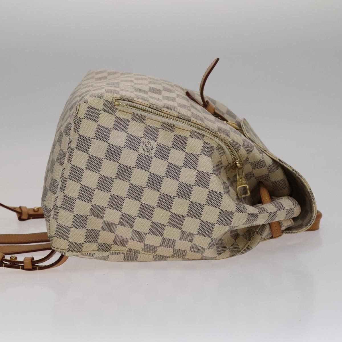 Louis Vuitton Sperone Backpack Beige Canvas Backpack Bag (Pre-Owned) Size ONE SIZE - 3 Thumbnail