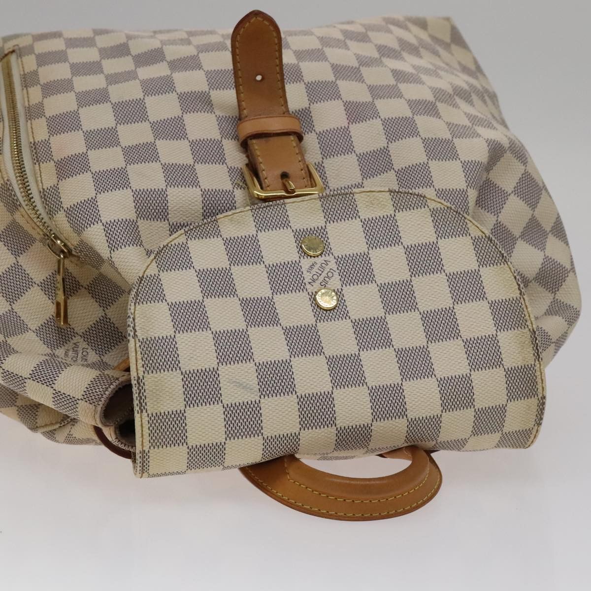 Louis Vuitton Sperone Backpack Beige Canvas Backpack Bag (Pre-Owned) Size ONE SIZE - 5 Thumbnail
