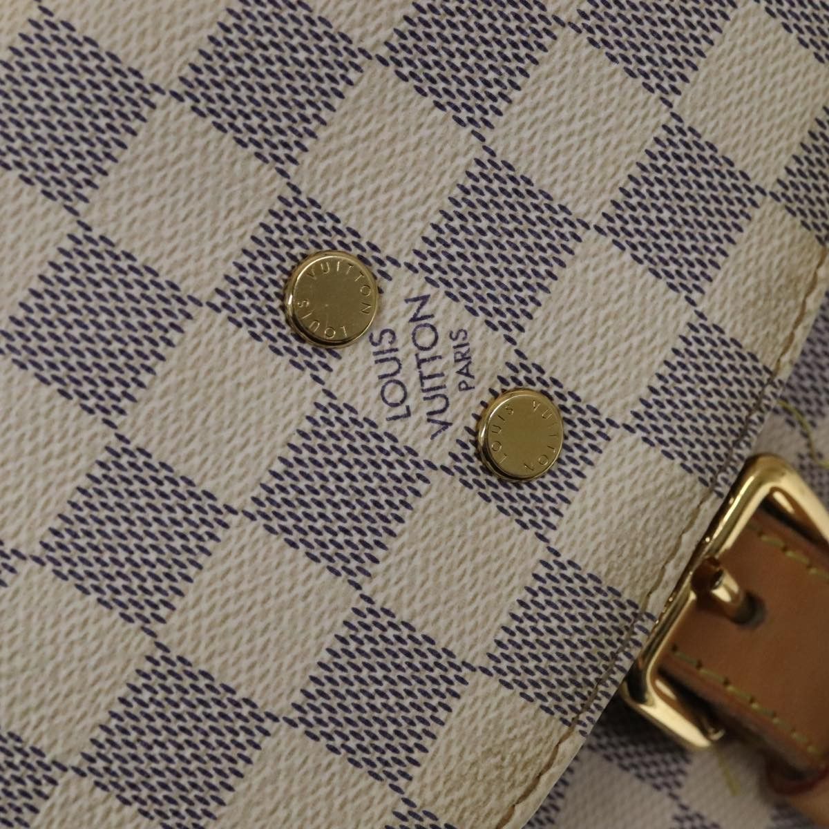 Louis Vuitton Sperone Backpack Beige Canvas Backpack Bag (Pre-Owned) Size ONE SIZE - 17 Thumbnail