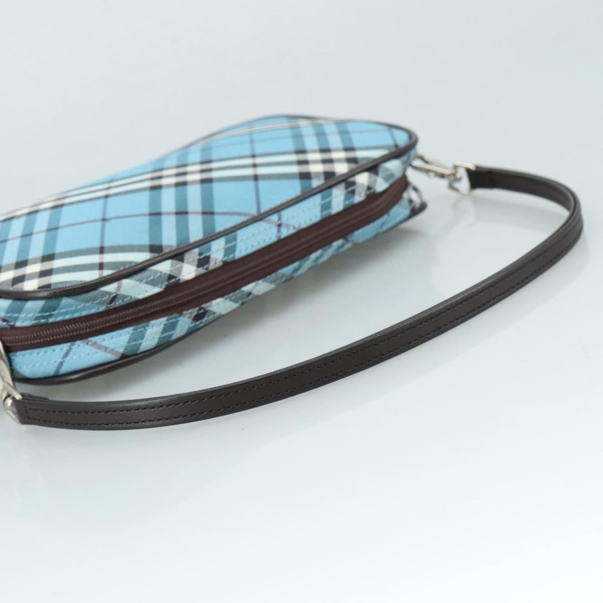 Burberry Blue Label Blue Canvas Clutch Bag (Pre-Owned) Size ONE SIZE - 5 Thumbnail